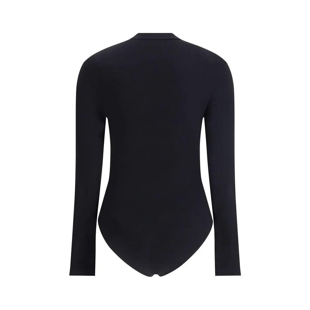 Wolford Sample Sale | Wolford Black Polyamide Bodysuit - | Designer outlet