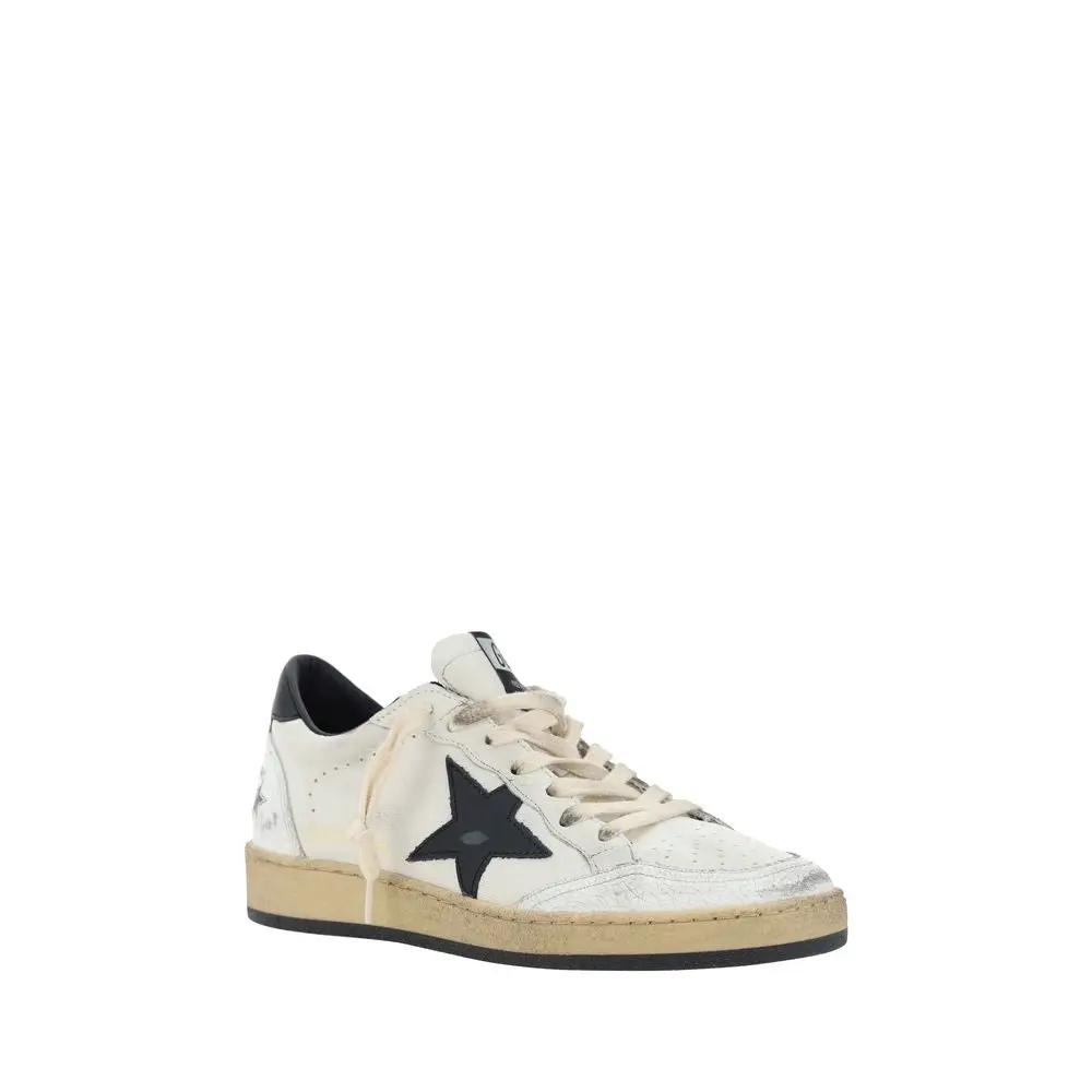 Golden Goose Sample Sale | Golden Goose Multicolor Goatskin Low Top Sneakers - | Designer outlet