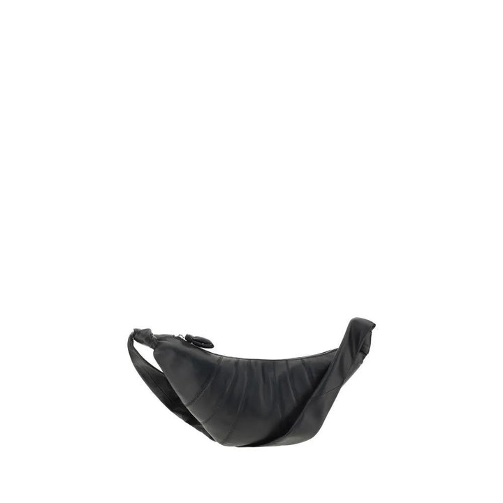 Lemaire Black Calf Leather Bos Taurus Shoulder Bag