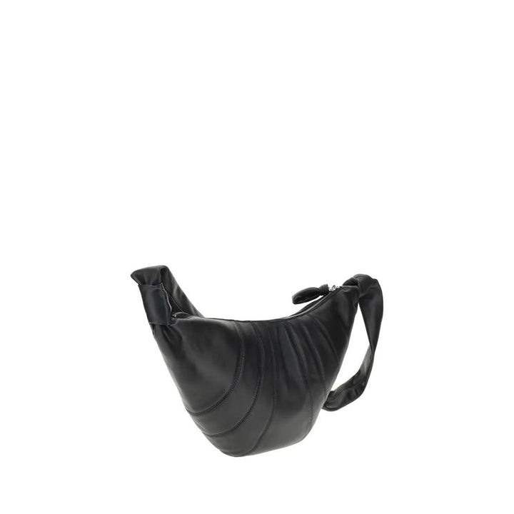 Lemaire Black Calf Leather Bos Taurus Shoulder Bag