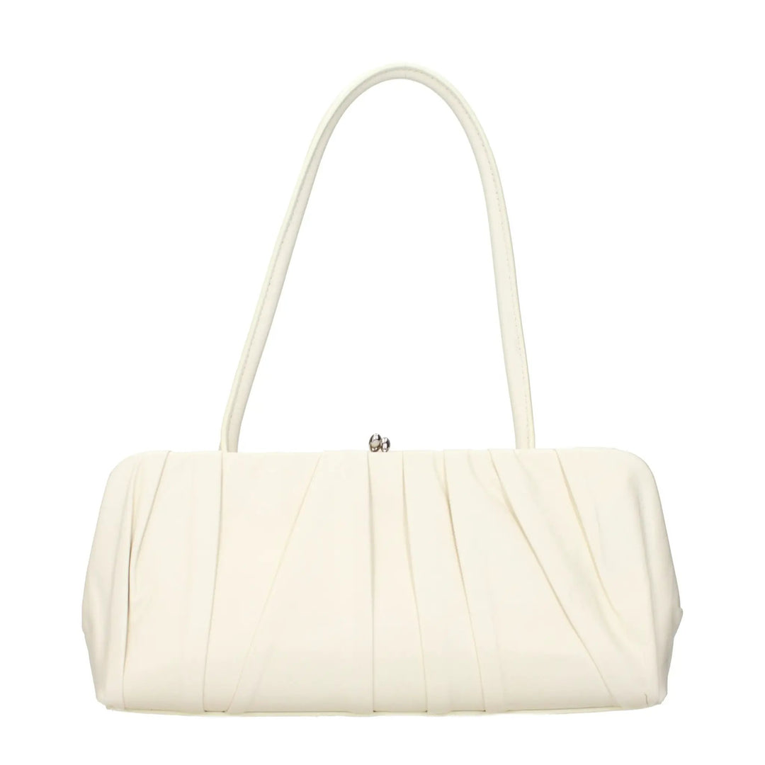 Jil Sander White Leather Shoulder Bag
