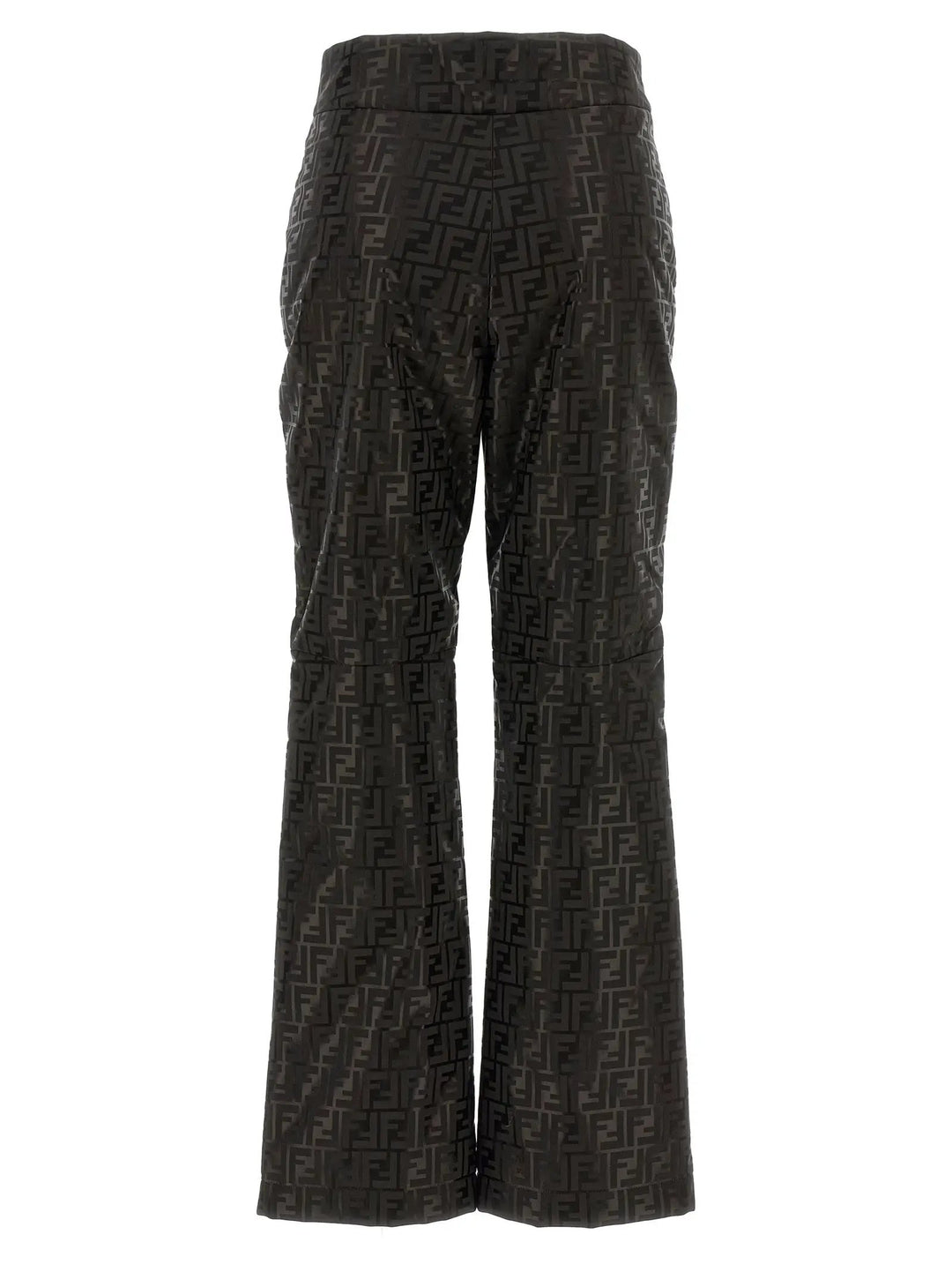 Fendi Brown Cotton Athletic Pants