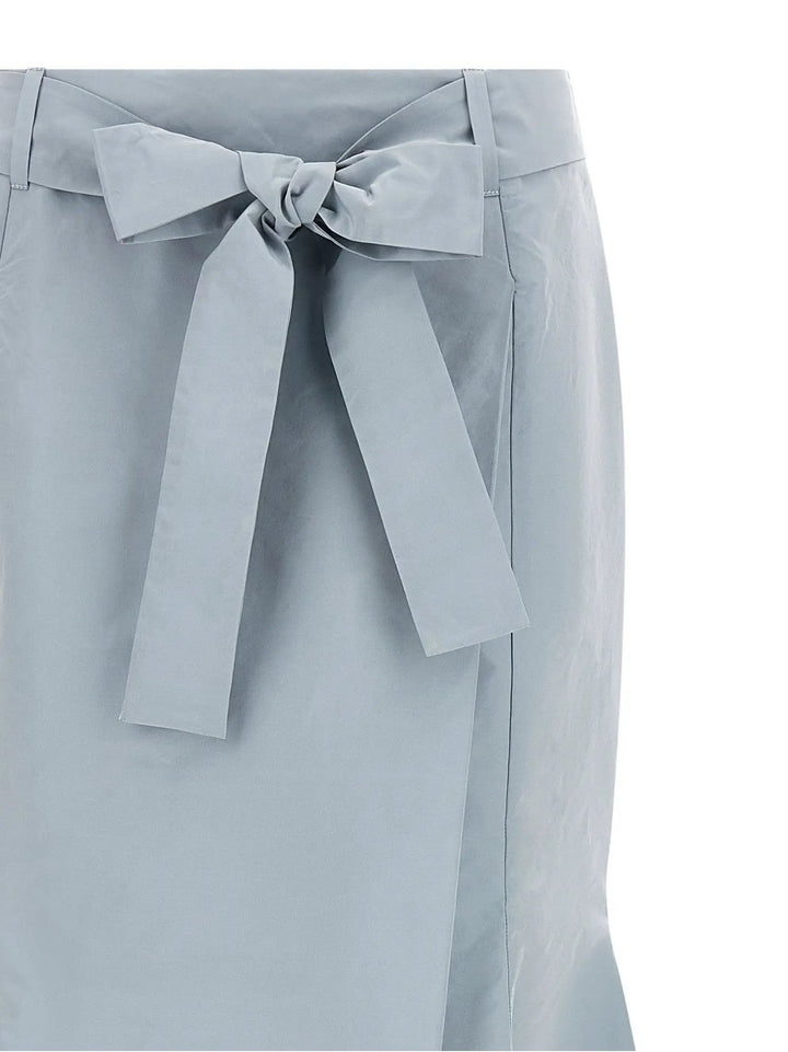 PINKO Sample Sale | PINKO Blue Polyester Mini Skirt - | Designer outlet