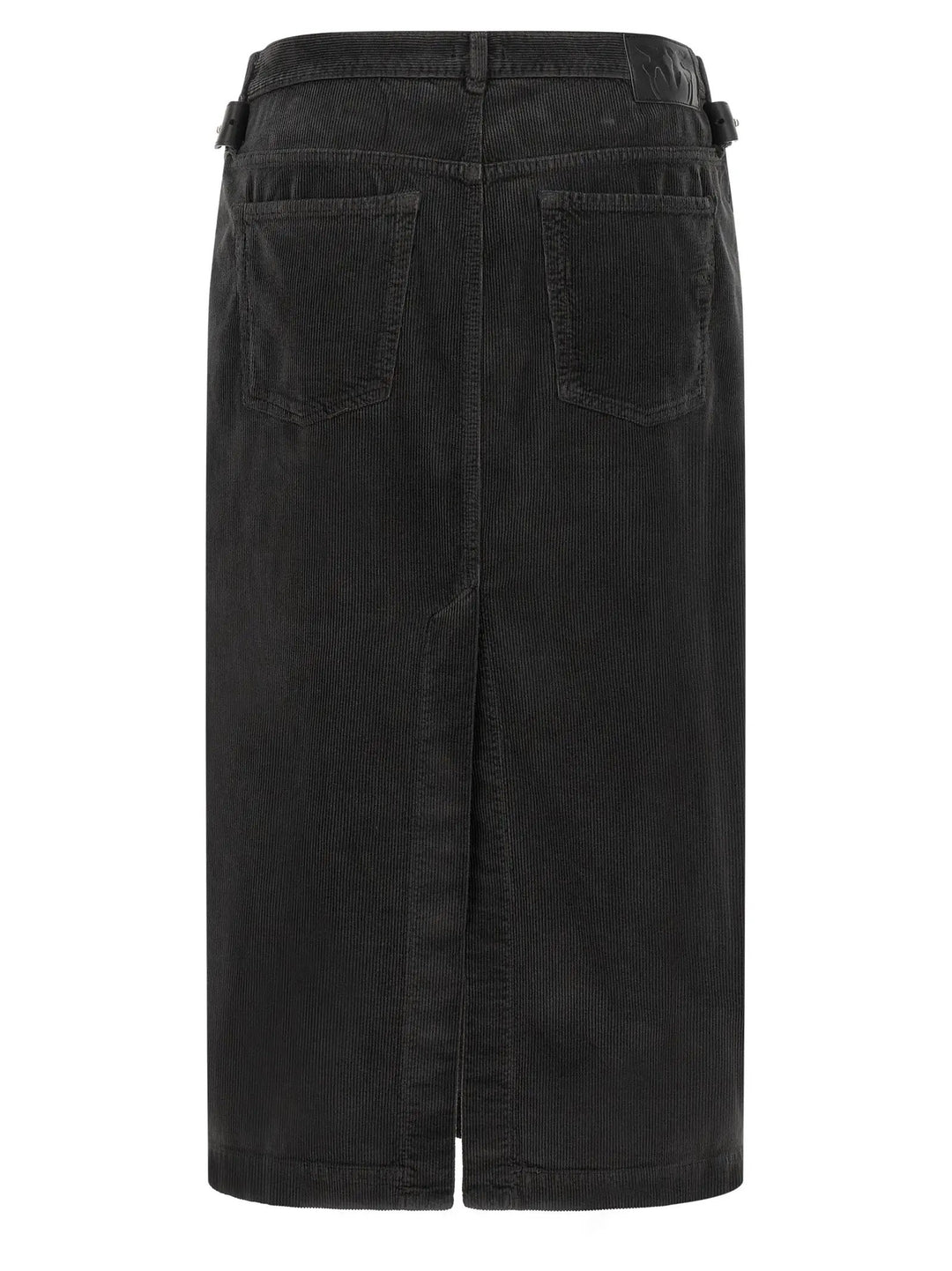 PINKO Sample Sale | PINKO Black Cotton Midi Skirt - | Designer outlet