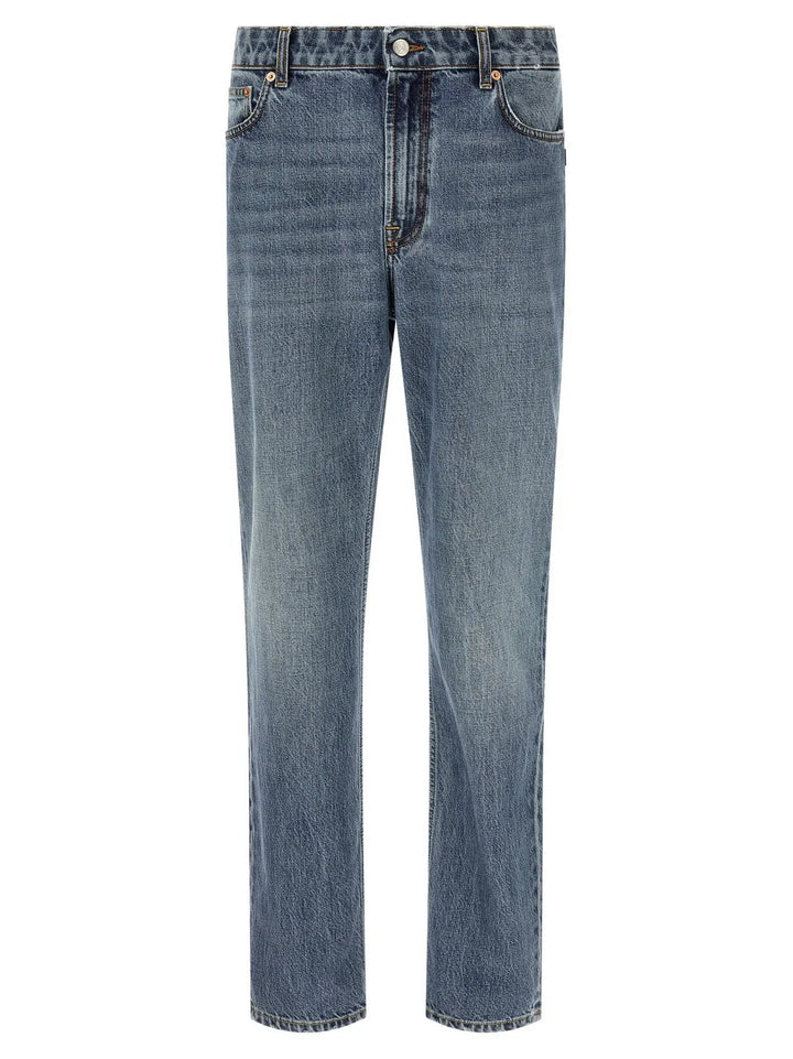 Department 5 Sample Sale | Department 5 Blue Cotton Relaxed Fit Jeans - | Designer outlet
