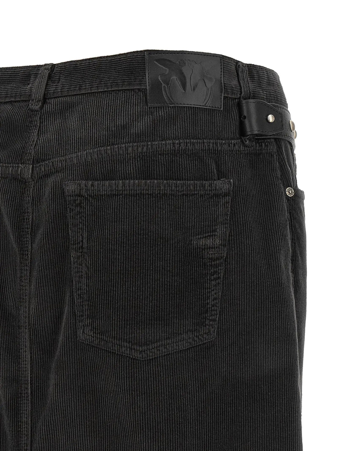 PINKO Sample Sale | PINKO Black Cotton Midi Skirt - | Designer outlet