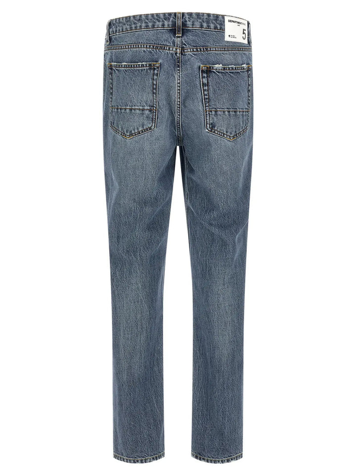 Department 5 Sample Sale | Department 5 Blue Cotton Relaxed Fit Jeans - | Designer outlet