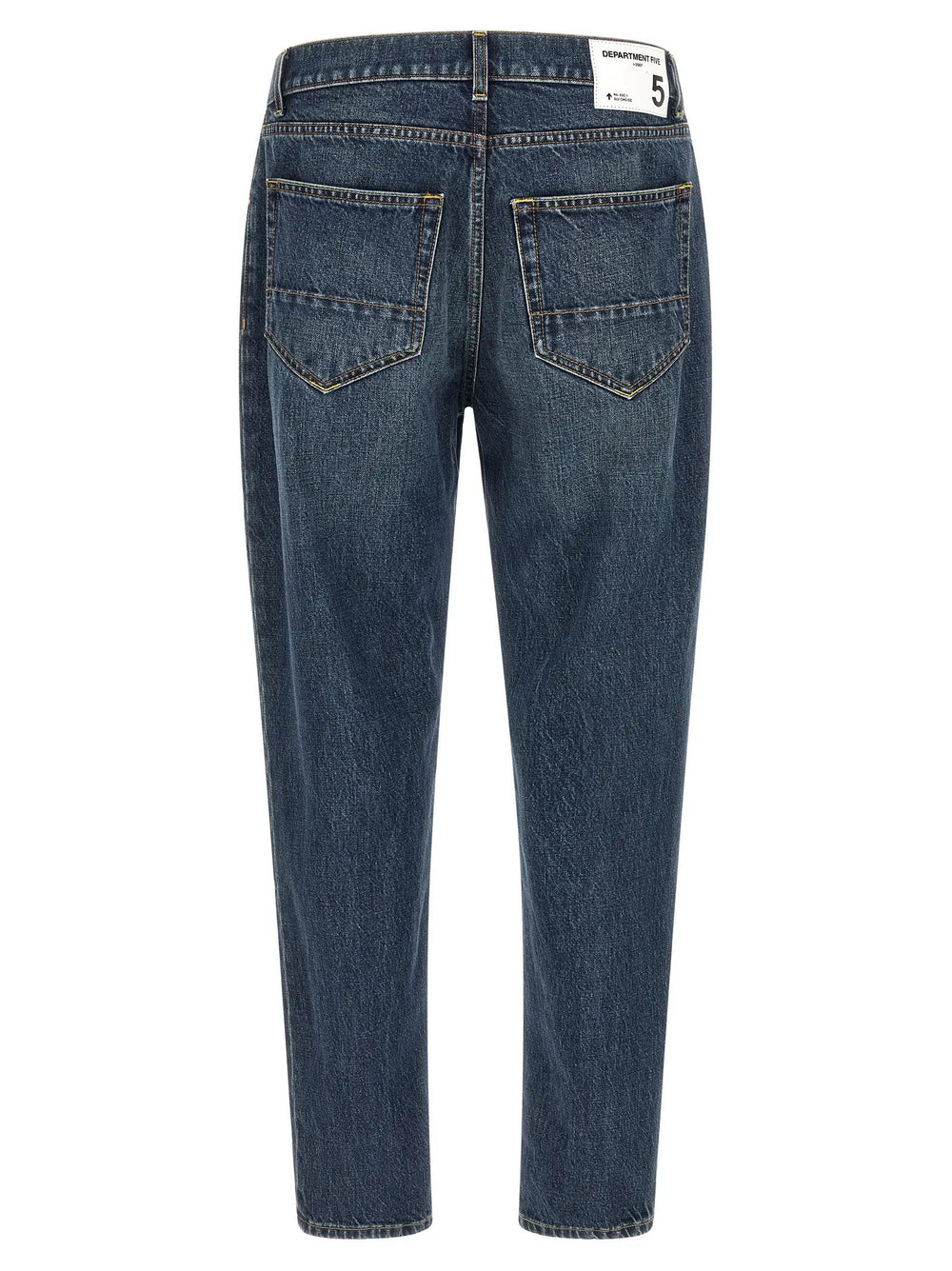 Department 5 Sample Sale | Department 5 Blue Cotton Tapered Jeans - | Designer outlet