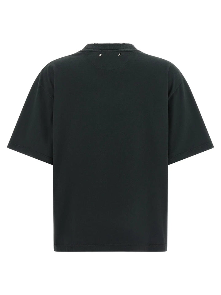 Golden Goose Black Cotton T-Shirt