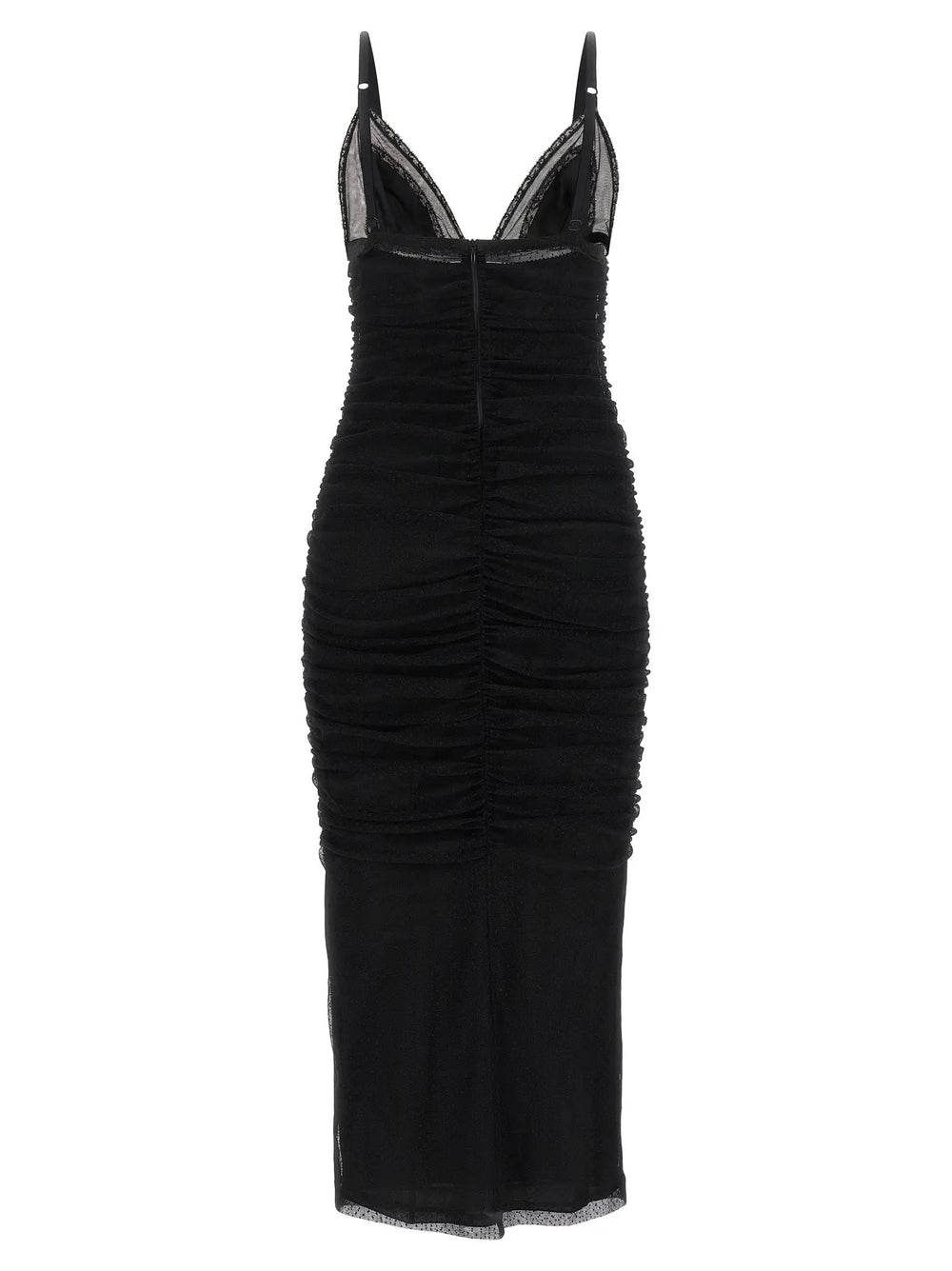 Dolce & Gabbana Sample Sale | Dolce & Gabbana Black Polyamide Midi Dress - | Designer outlet
