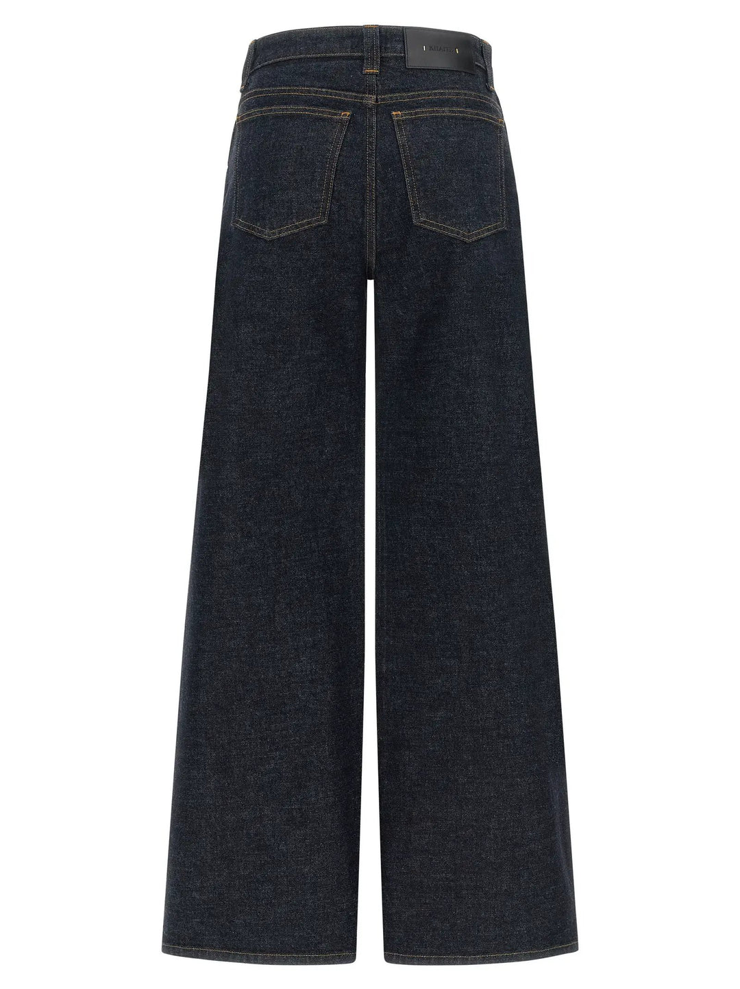 Khaite Blue Cotton Flared Jeans