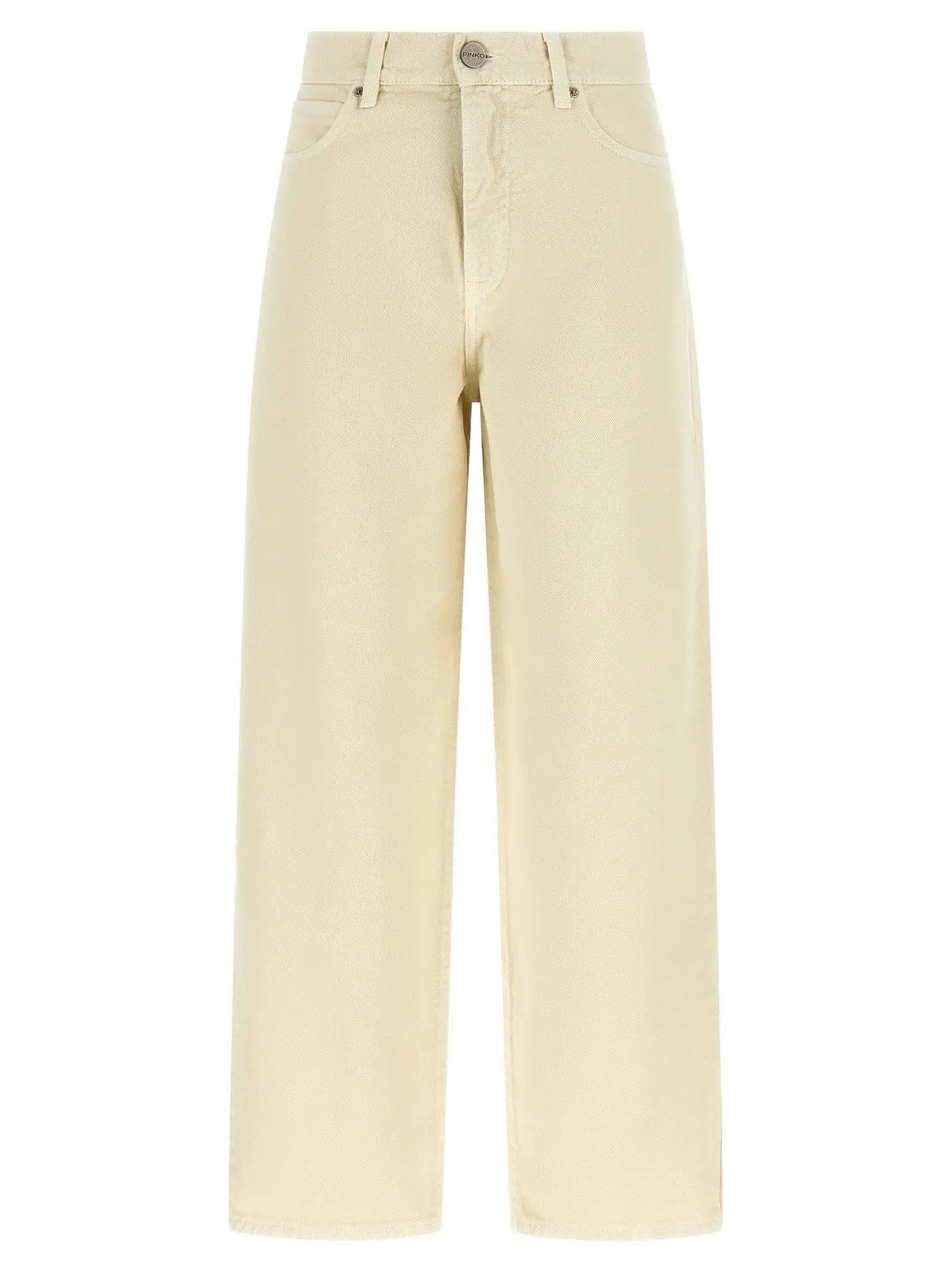 PINKO Beige Cotton Jeans Denim