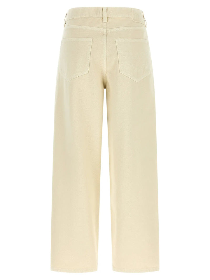 PINKO Beige Cotton Jeans Denim