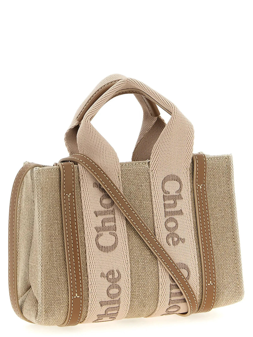 Chloé Sample Sale | Chloé Multicolor Linen Handbag - | Designer outlet