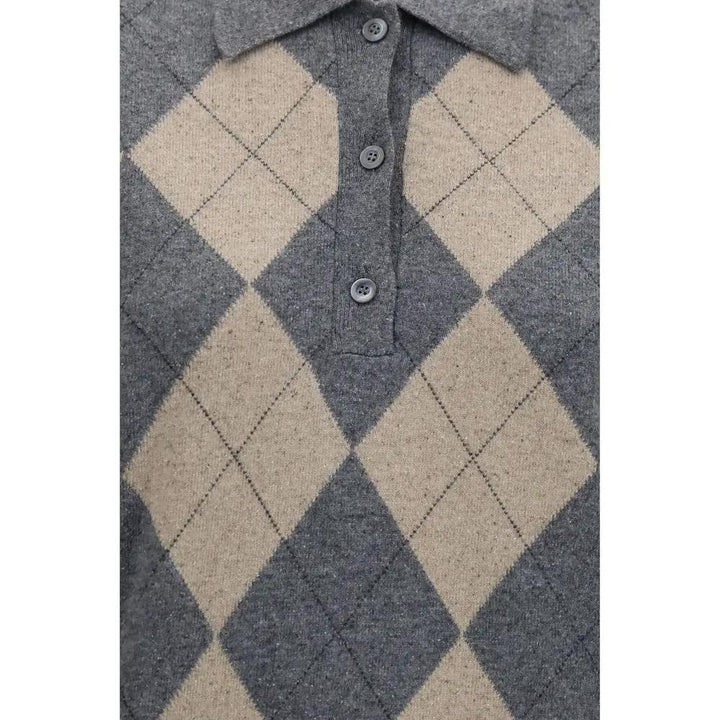 Rohe Gray Polyamide Polo Shirt