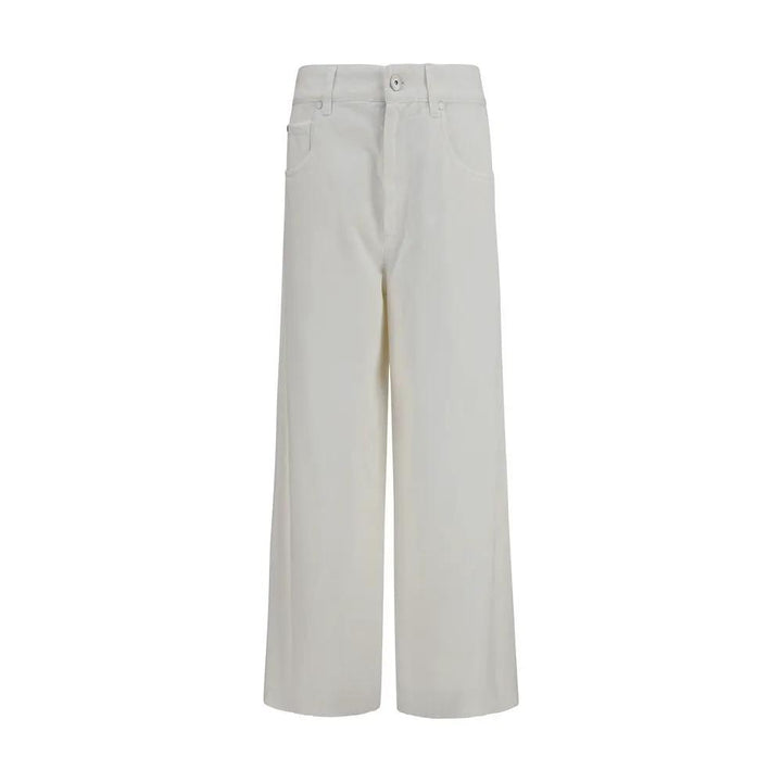 Brunello Cucinelli Beige Cotton Jeans Denim