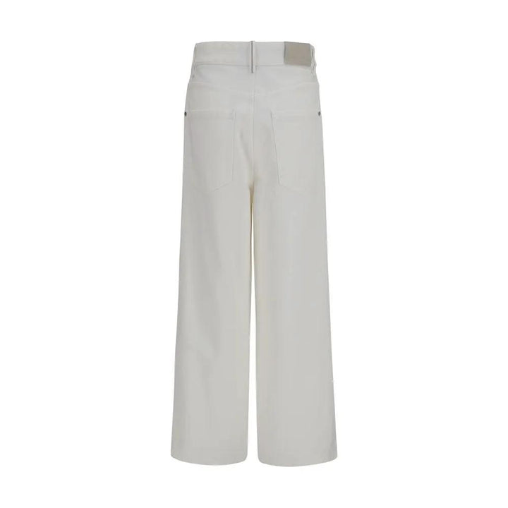 Brunello Cucinelli Beige Cotton Jeans Denim