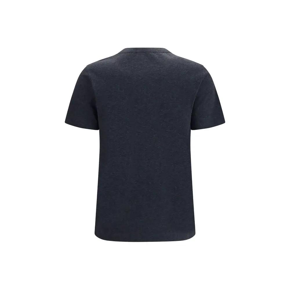 Brunello Cucinelli Gray Cotton T-Shirt