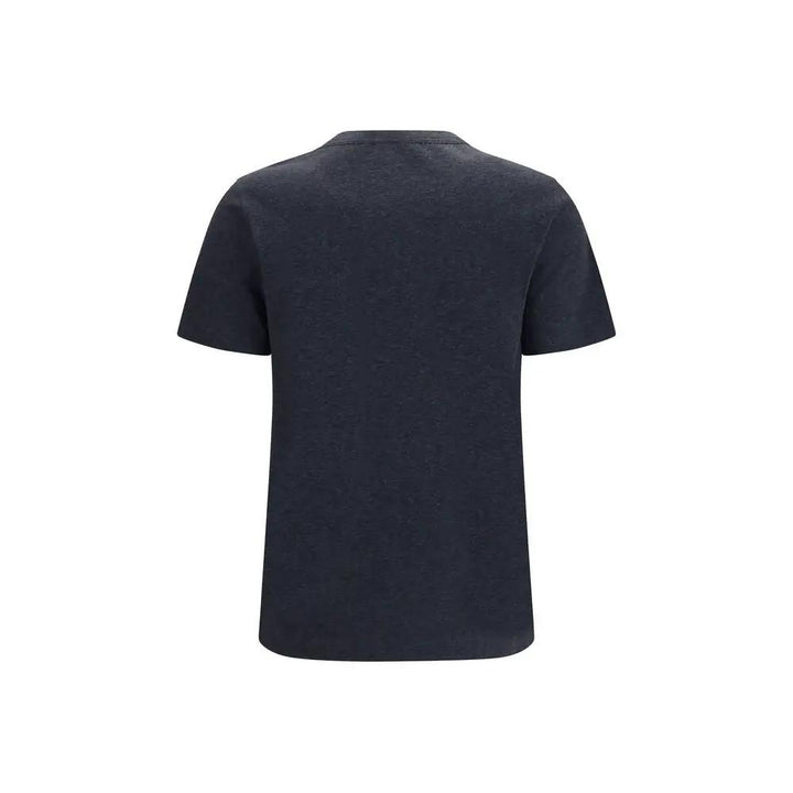 Brunello Cucinelli Gray Cotton T-Shirt