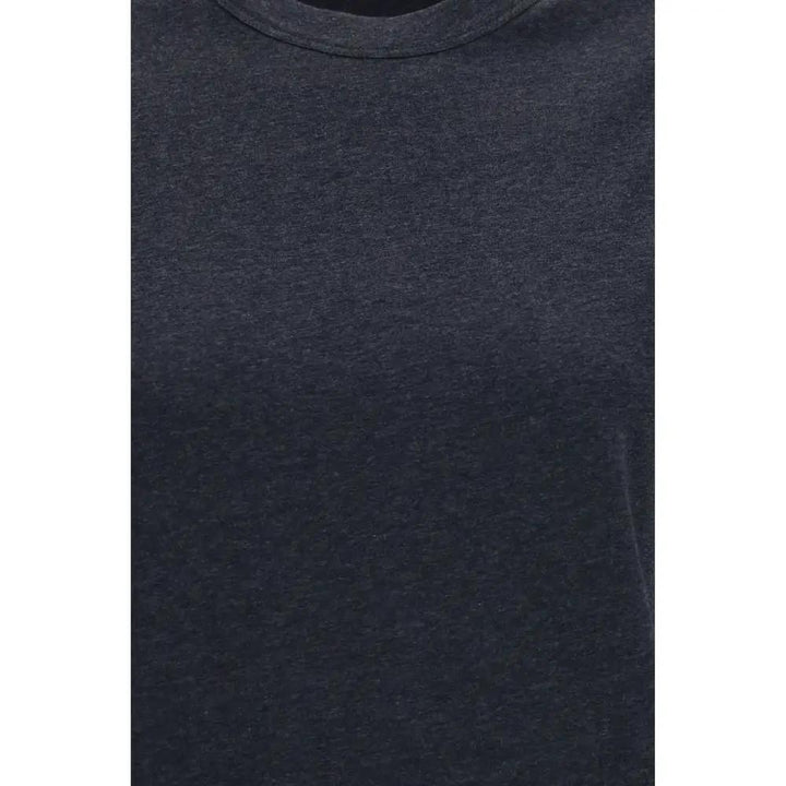 Brunello Cucinelli Gray Cotton T-Shirt