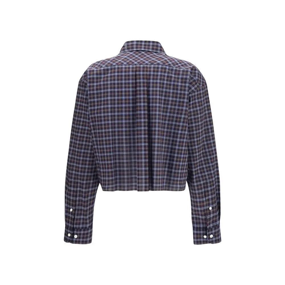 Miu Miu Sample Sale | Miu Miu Multicolor Cotton Pattern Shirt - | Designer outlet