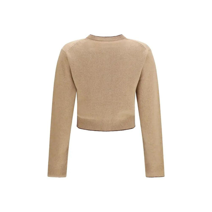 Chloé Sample Sale | Chloé Beige Wool Oves Aries Cardigan - | Designer outlet