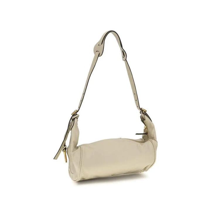 Chloé Sample Sale | Chloé Beige Calf Leather Bos Taurus Shoulder Bag - | Designer outlet