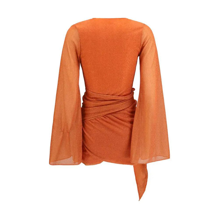 Oséree Sample Sale | Oséree Orange Polyamide Casual Dress - | Designer outlet