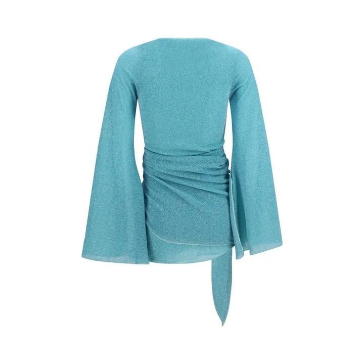 Oséree Sample Sale | Oséree Blue Polyamide Cocktail Dress - | Designer outlet
