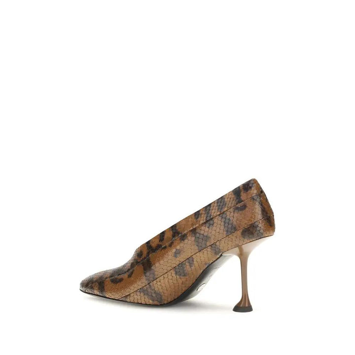 Proenza Schouler Sample Sale | Proenza Schouler Brown Calf Leather Bos Taurus High Heel Pumps - | Designer outlet