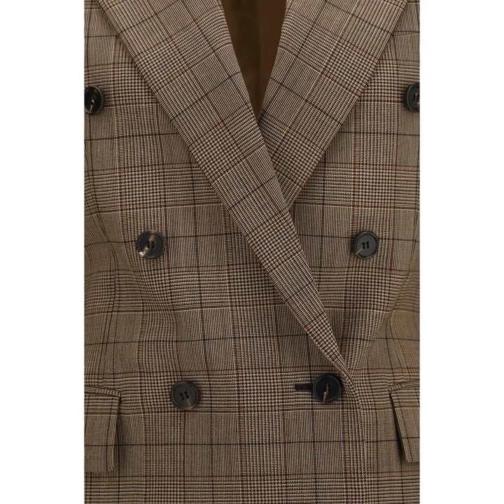 Chloé Beige Wool Oves Aries Blazer