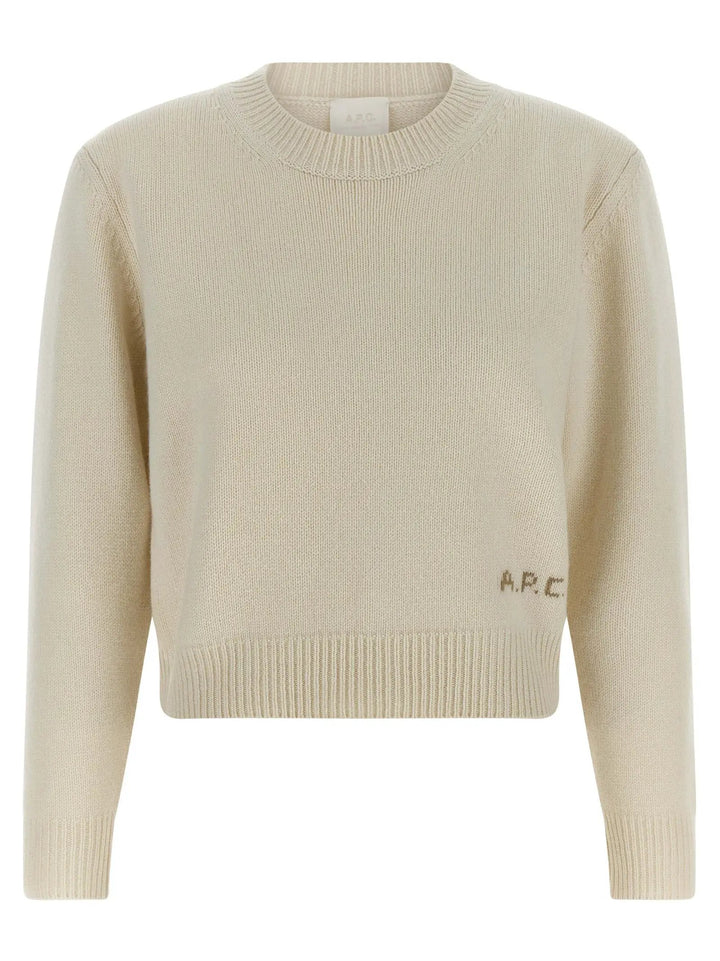 A.P.C. Sample Sale | A.P.C. White Wool Cardigan - | Designer outlet