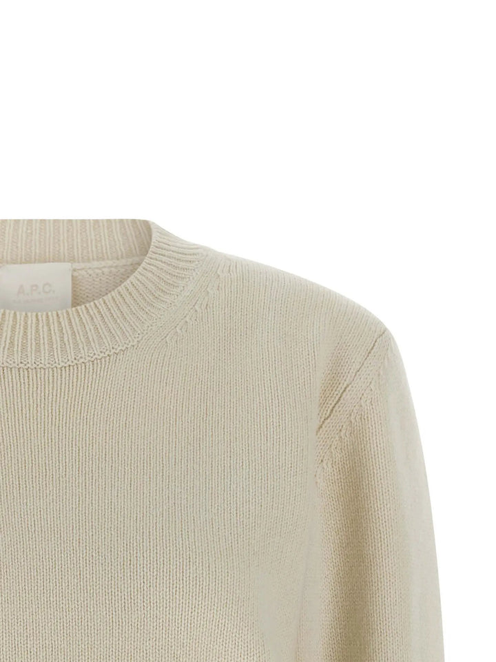 A.P.C. Sample Sale | A.P.C. White Wool Cardigan - | Designer outlet