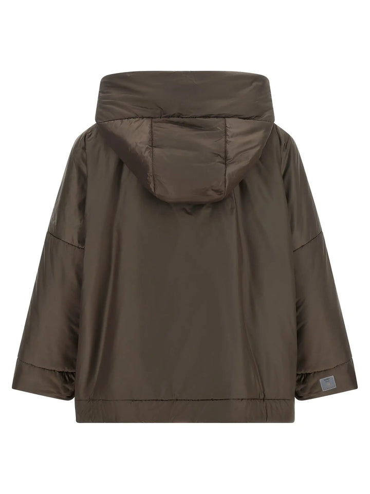 Max Mara Brown Polyester Shell Jacket