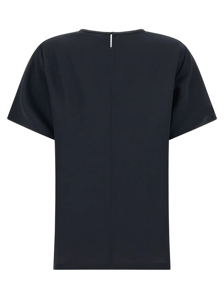 Max Mara Black Silk Blouse