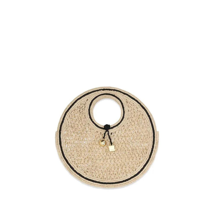 Jacquemus Beige Raffia Handbag
