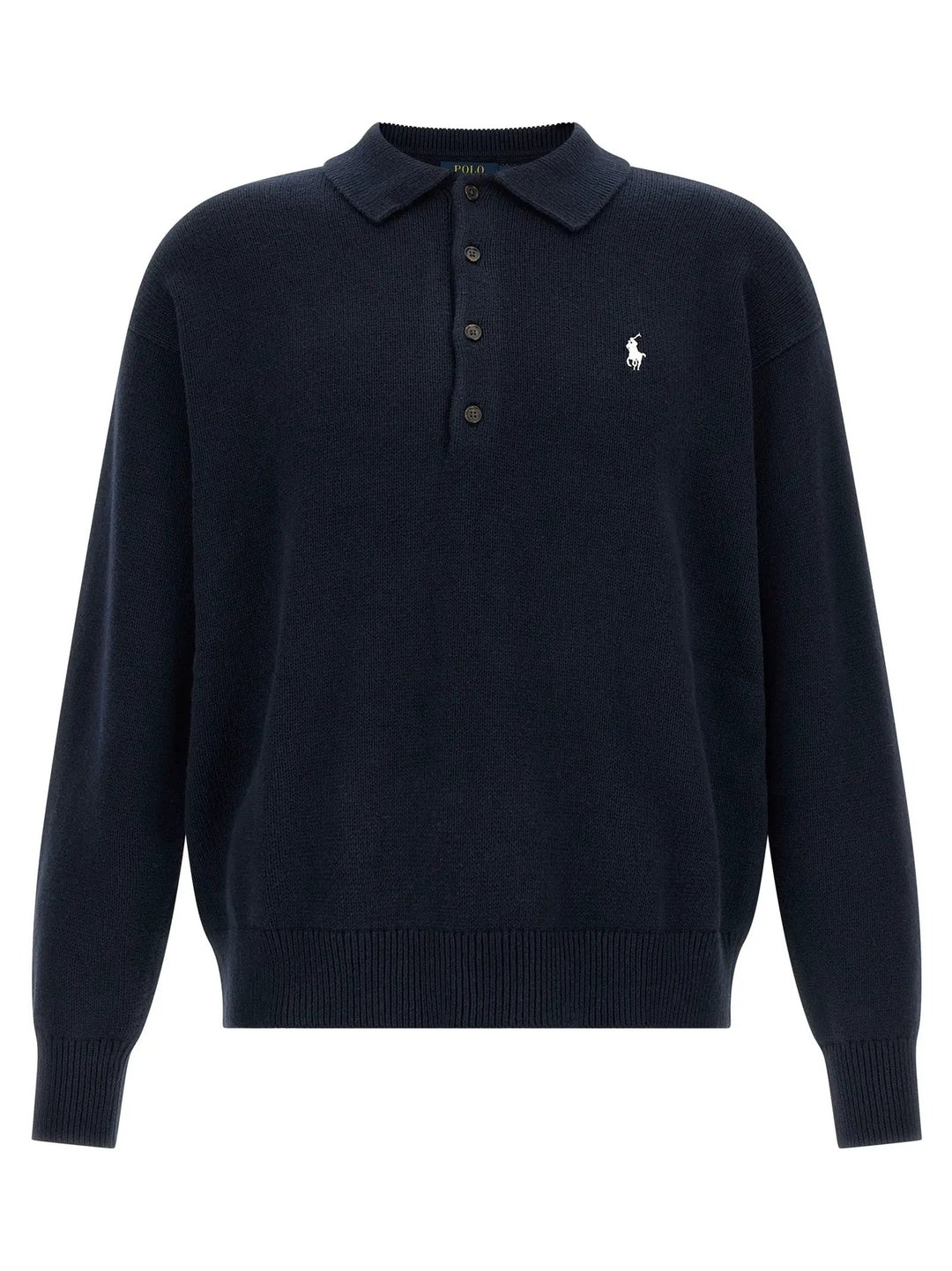 Polo Ralph Lauren Blue Cotton Cardigan