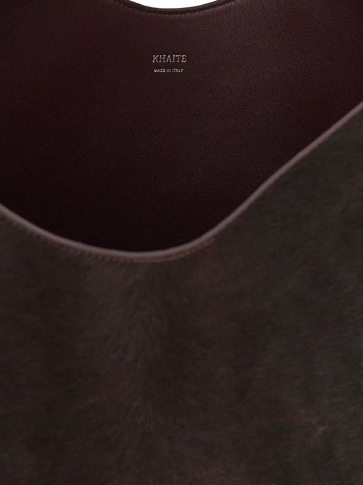 Khaite Sample Sale | Khaite Bordeaux Calfskin Tote Bag - | Designer outlet