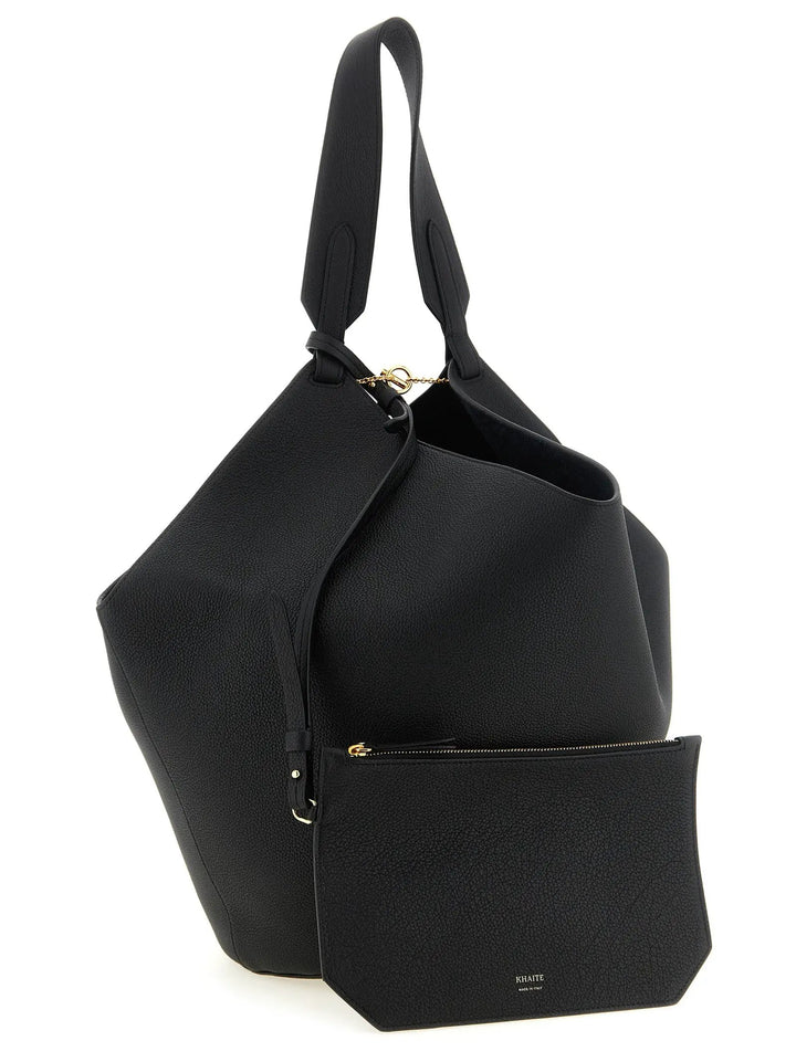 Khaite Sample Sale | Khaite Black Calfskin Tote Bag - | Designer outlet