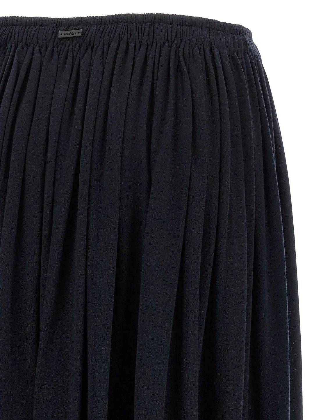 Max Mara Blue Lyocell Mini Skirt