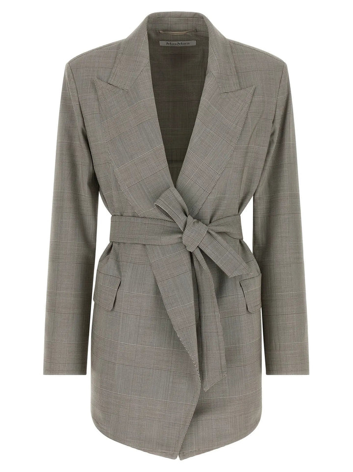 Max Mara Gray Wool Blazer