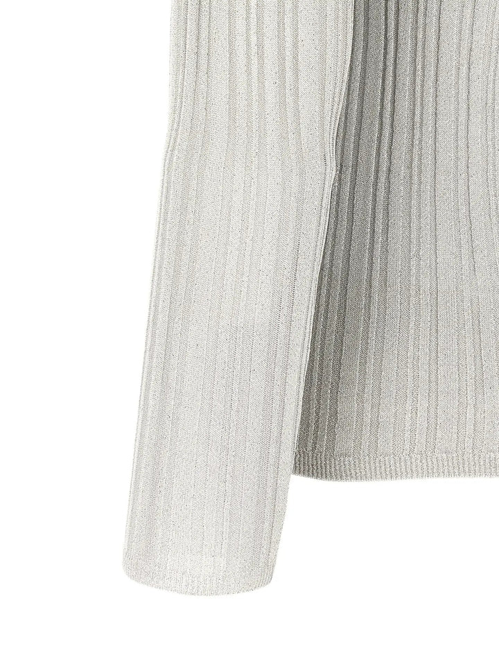 Fabiana Filippi Gray Viscose Cardigan