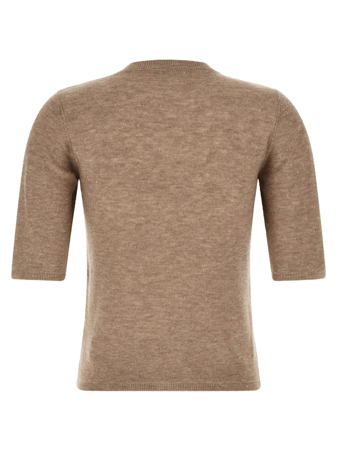 Fabiana Filippi Beige Wool T-Shirt