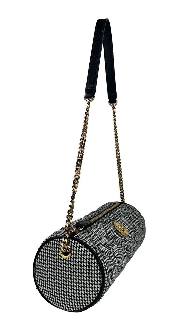 Versace Medusa Quilted Evening Sling Crossbody Bag