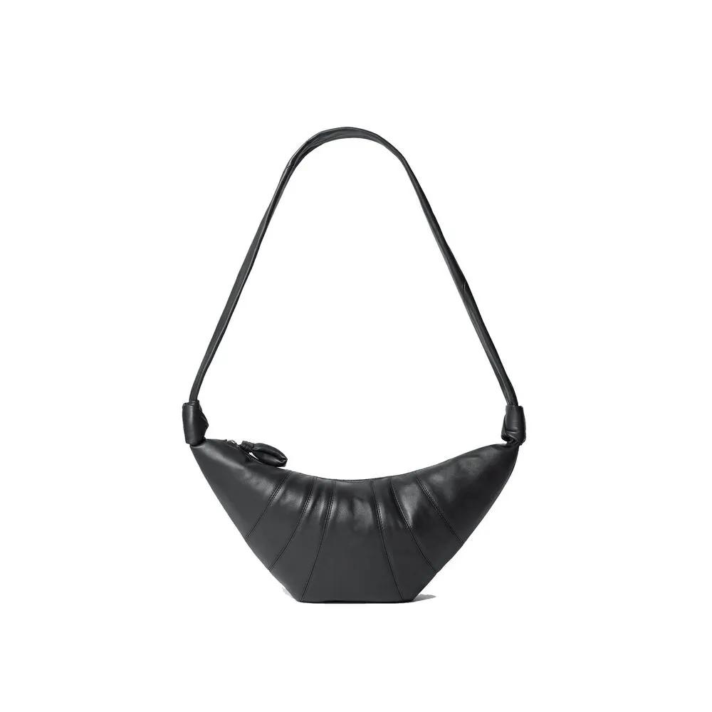 Lemaire Black Lamb Leather Shoulder Bag