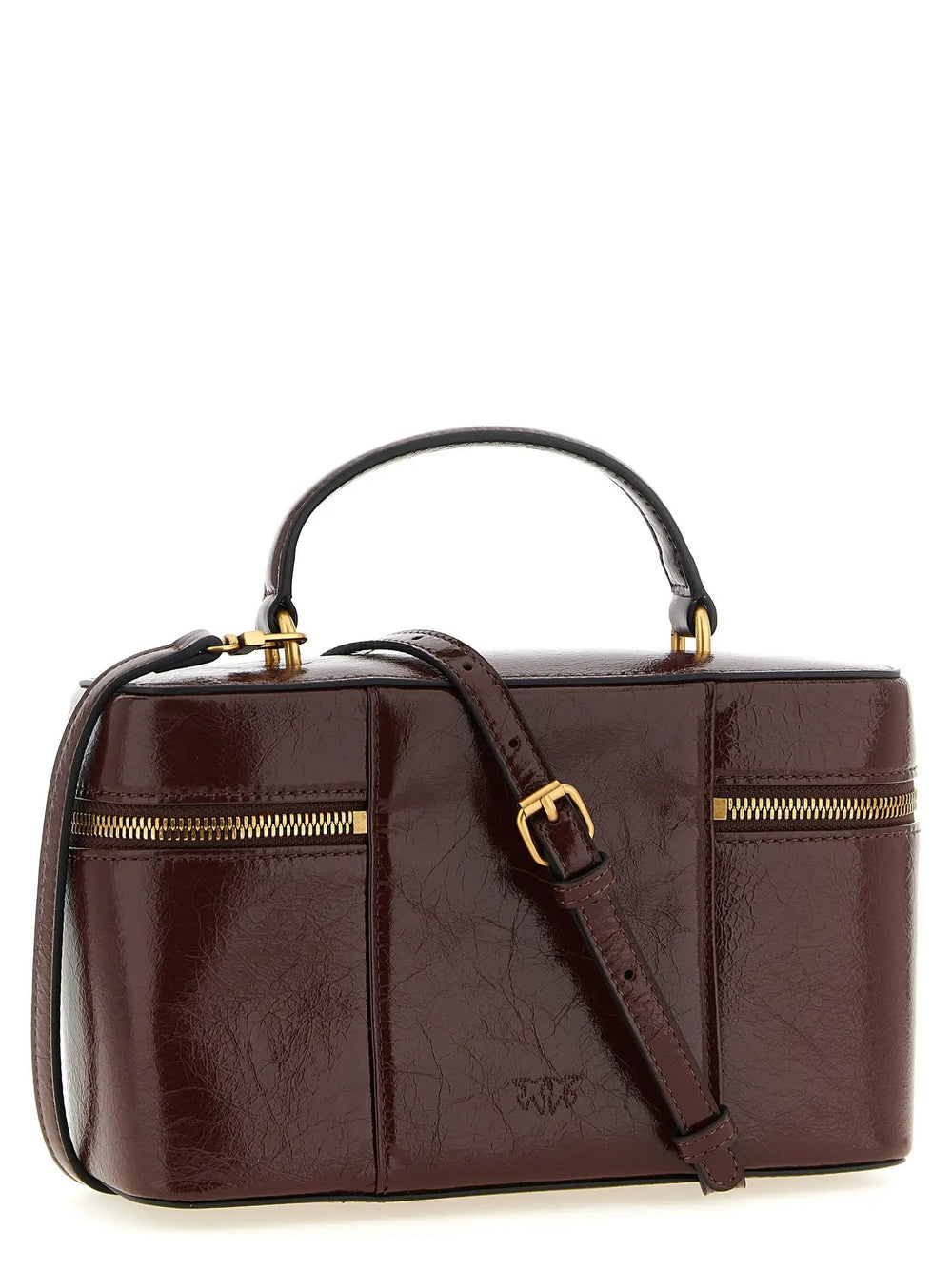 PINKO Sample Sale | PINKO Brown Calfskin Handbag - | Designer outlet