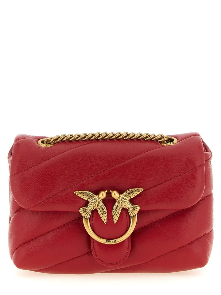 PINKO Multicolor Lamb Leather Crossbody Bag