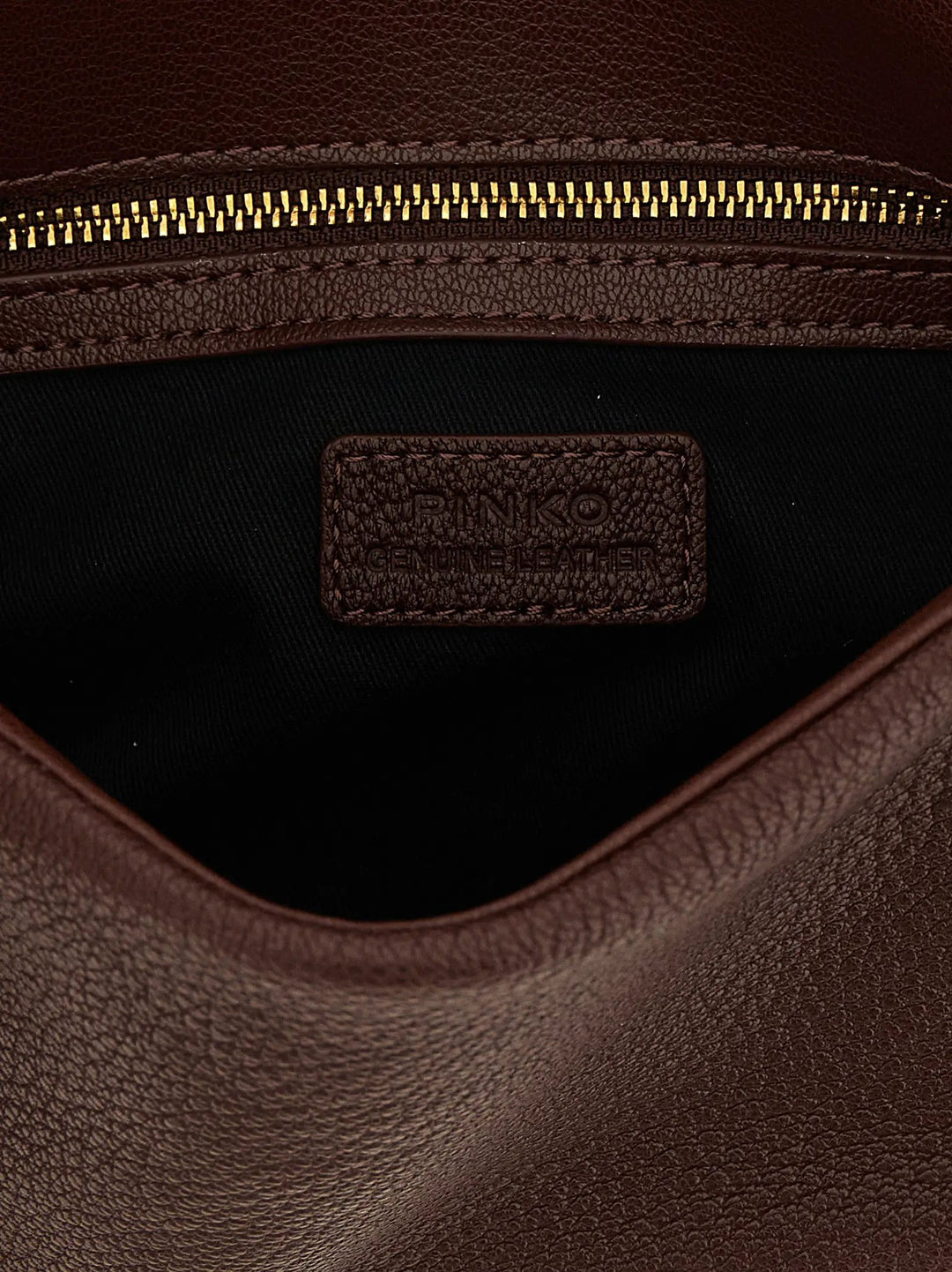 PINKO Sample Sale | PINKO Brown Lamb Leather Shoulder Bag - | Designer outlet