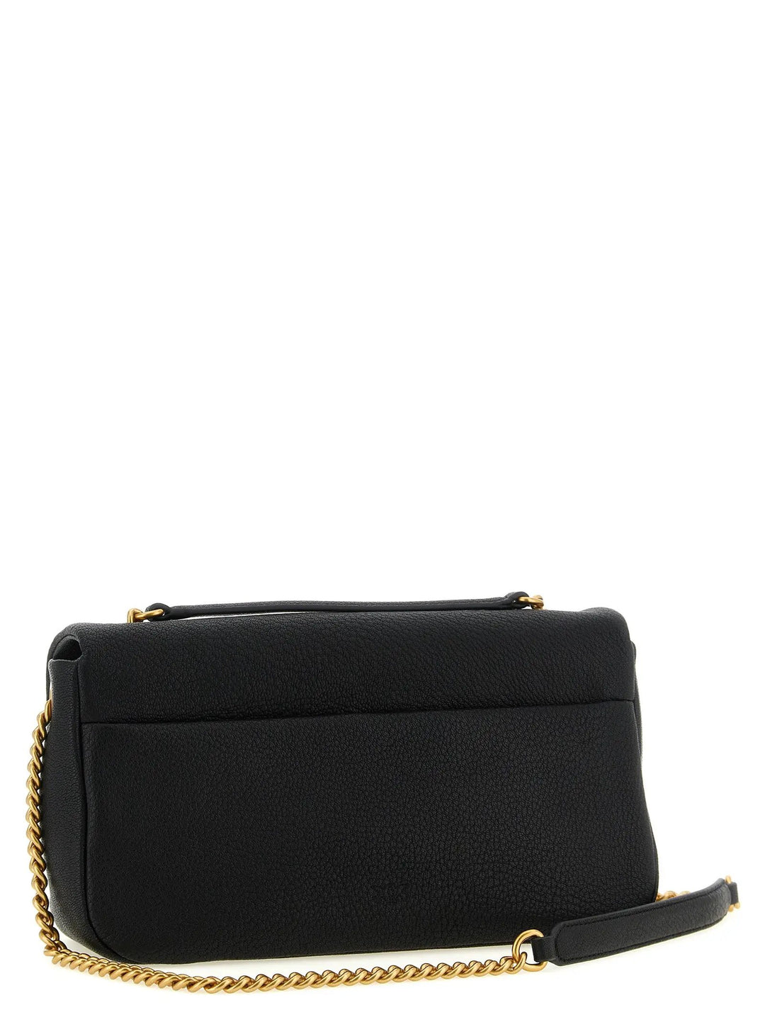 PINKO Sample Sale | PINKO Black Lamb Leather Shoulder Bag - | Designer outlet
