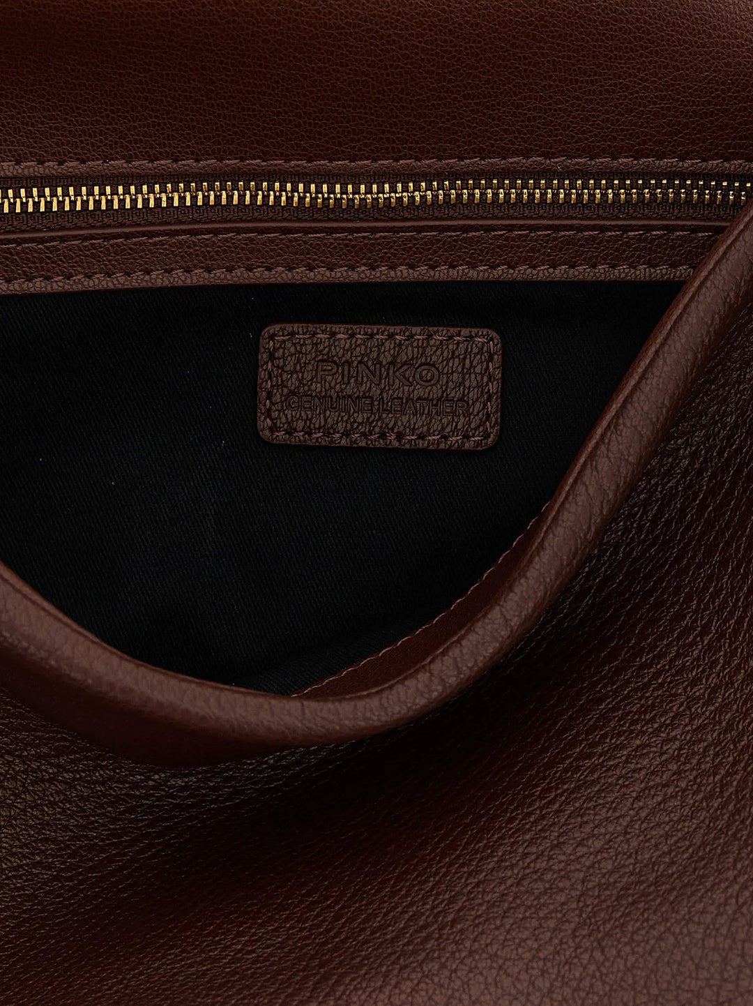 PINKO Sample Sale | PINKO Brown Lamb Leather Shoulder Bag - | Designer outlet